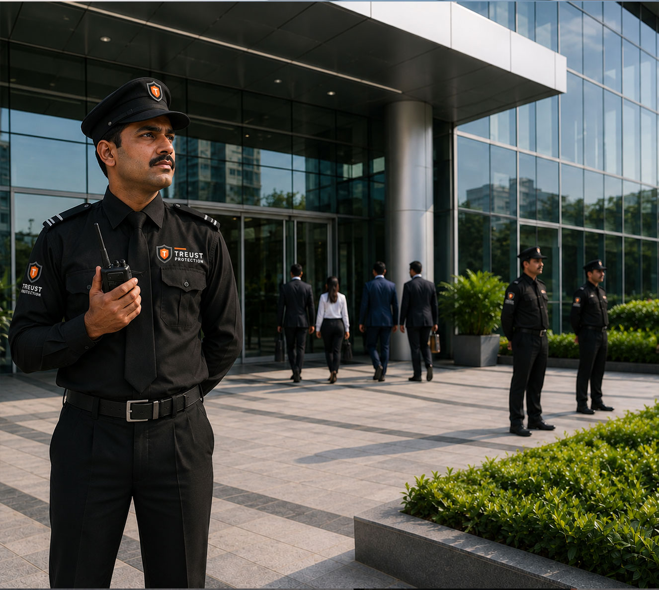 Commercial security services for offices shops and business premises in Ahmedabad