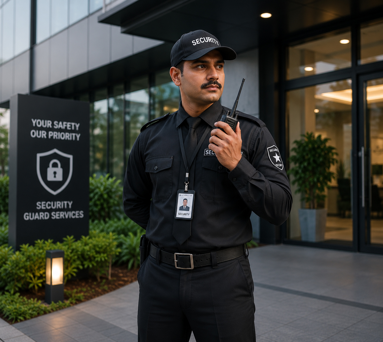 Professional security guard services